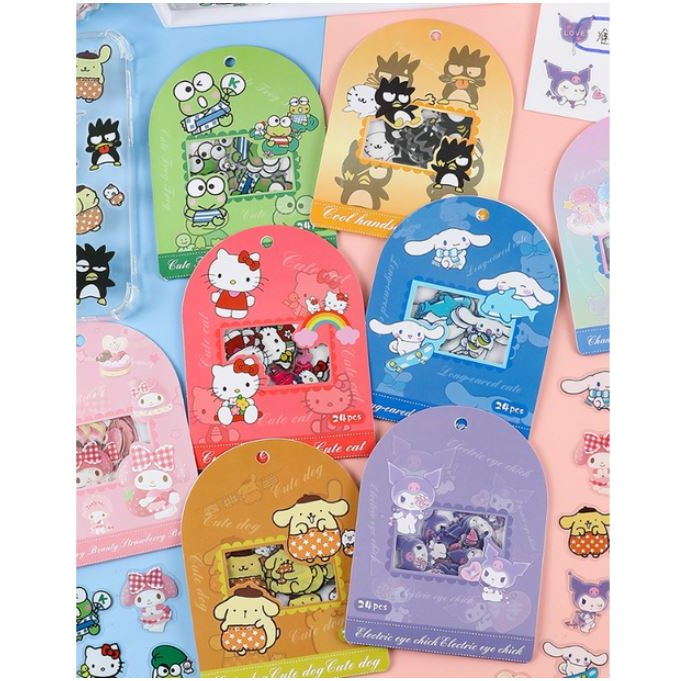 

Kuromi and Friends Stickers PVC