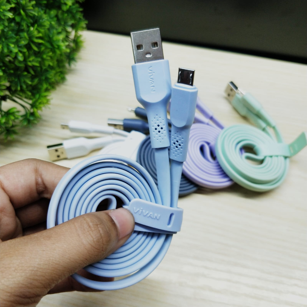 1pcs~Kabel Data Vivan CSM100S II NEW micro-usb / CSL100S II NEW IPhone / cbc100 type-c