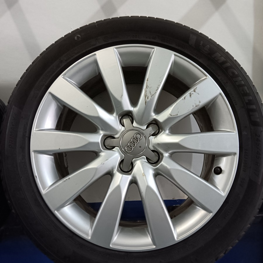 Velg Mobil Bekas Ring 17 STD AUDI R17 Lebar 7,5 Lubang 5X112 BAN 245 45 R17