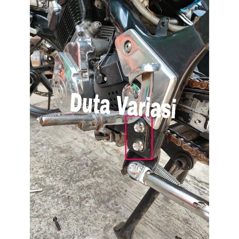 DV Baut 2kunci Dudukan Bustep Depan Kiri Kanan Satria Fu