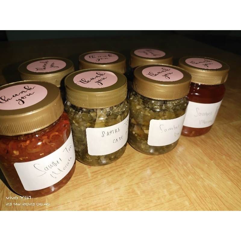 

Sambel teri, tongkol & cumi 150-250 gr