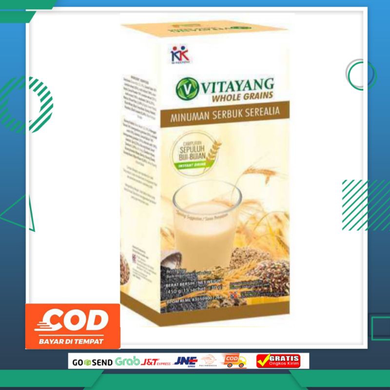 

Vitayang Whole Grains Minuman Serbuk Serealia Menunjang Kebutuhan Nitrisi Aktivitas Harian Anda