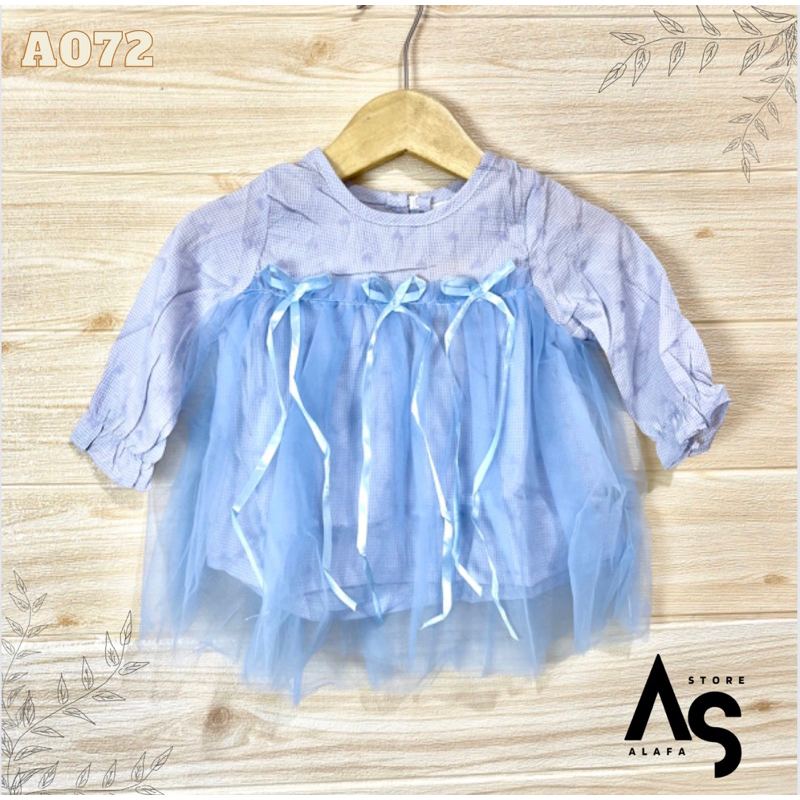 Dress anak perempuan import 1 - 4 Tahun A080