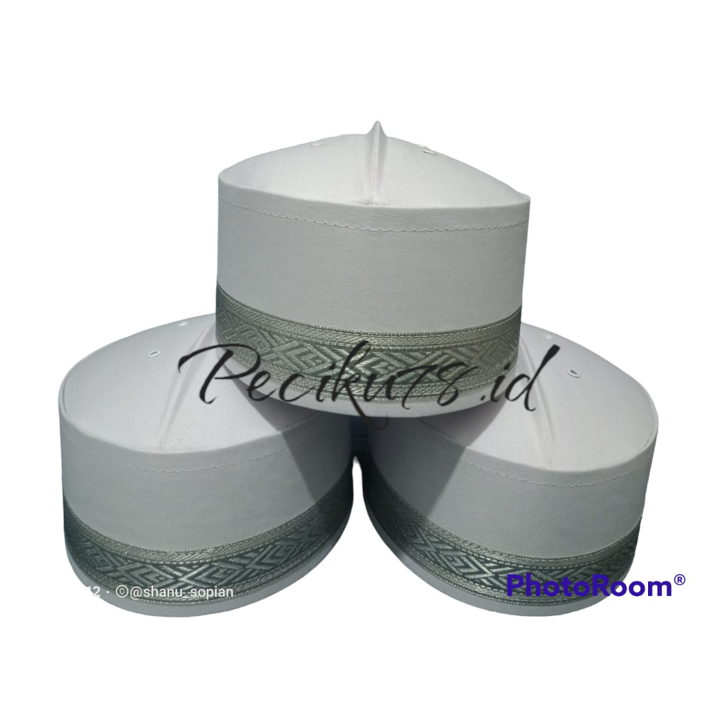 Peci Kopiah Assagofah Pita Motif best seller / Peci Kopiah RECCA BONE/Peci Kopiah songkok Assagofah 