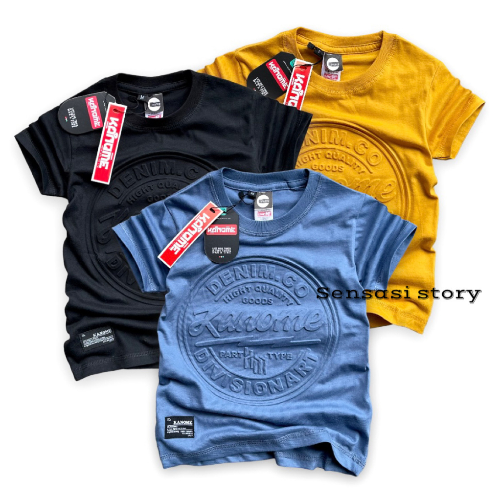 KANOME baju kaos distro anak Usia 1-12 tahun,Pakaian anak laki laki