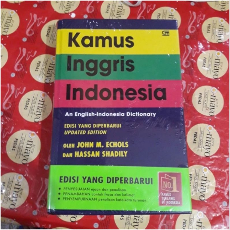 

KAMUS INGGRIS JHON ECHOL BUKU ASLI BUKAN BAJAKAN