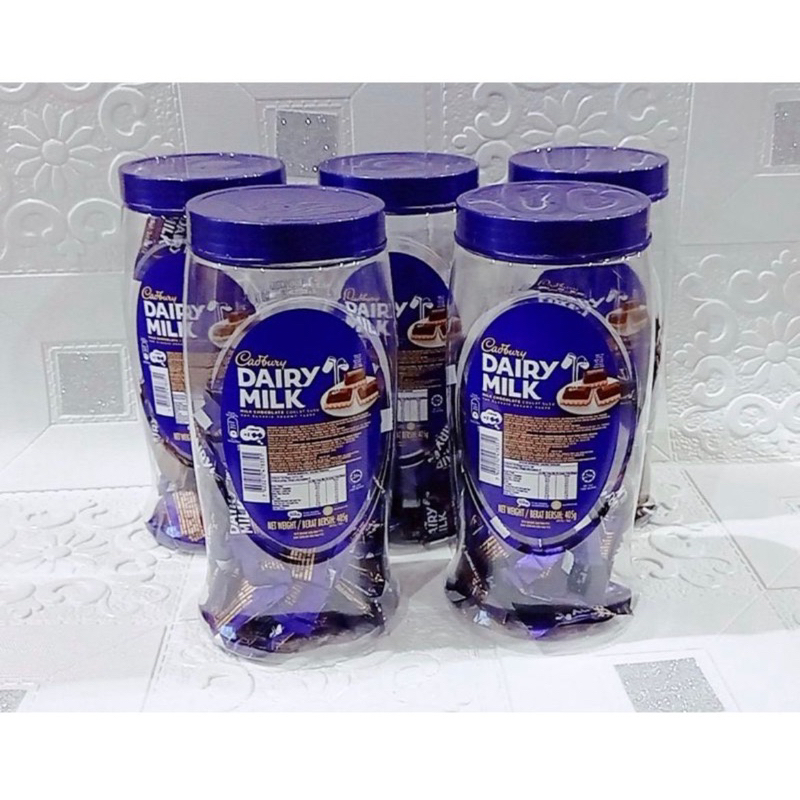 

COKLAT CADBURRY DAIRY MILK TOPLES (ISI 90 PCS)