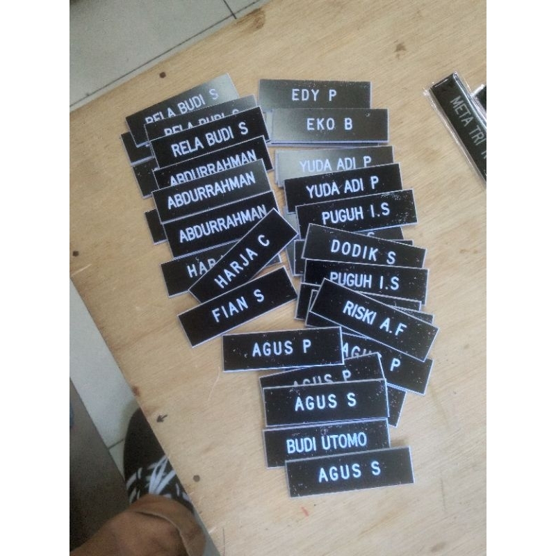 

NAMA DADA ID CARD NAME TAG GRAFIR