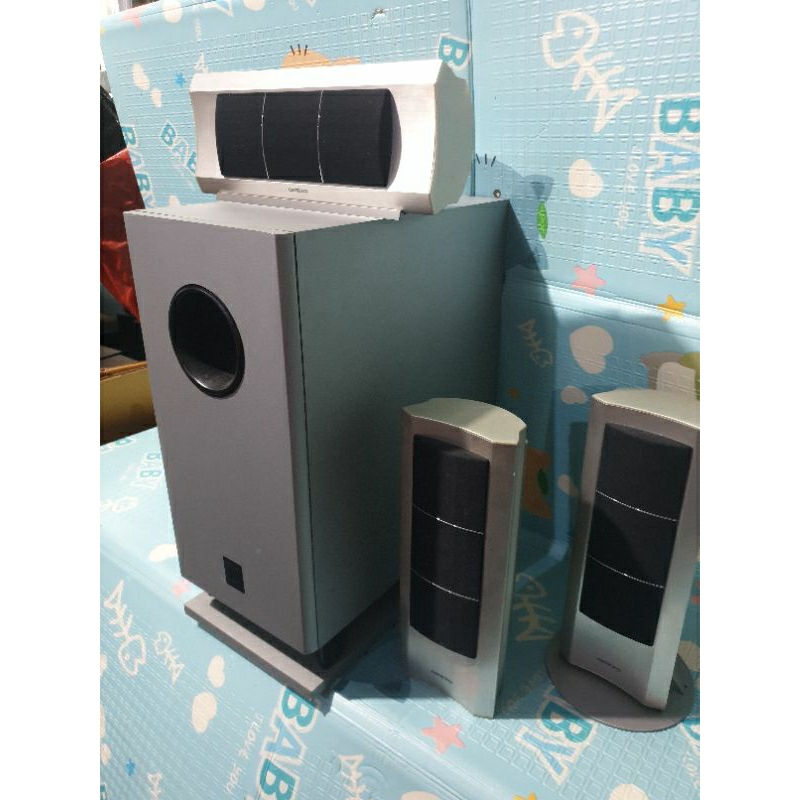 speaker set subwoofer home theater  onkyo , 𝗕𝗔𝗖𝗔 𝗗𝗘𝗦𝗞𝗥𝗜𝗣𝗦𝗜!!!