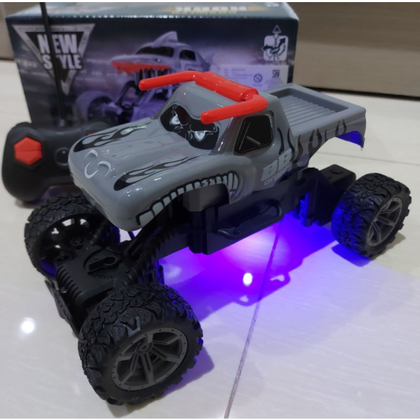 Mainan Mobil Remot Control Offroad Climbing HIU BABY SHARK Rc Car NEW STYLE Ban Karet SUper Speed