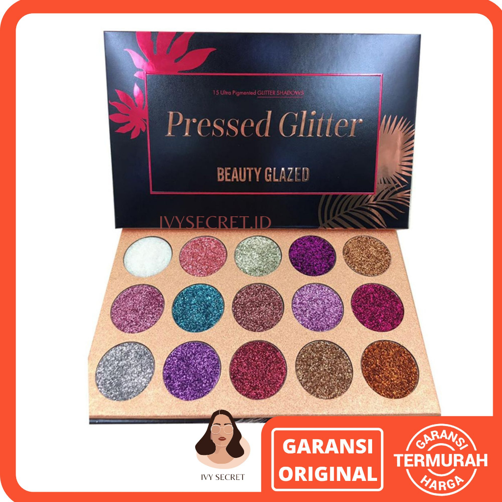 Beauty Glazed Pressed Glitter Eyeshadow Palette Beauty Glazed Eyeshadow Palette Eyeshadow Beauty Glazed Eyeshadow Beautyglazed