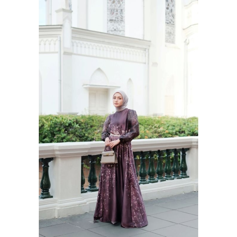 Laluna dress vanilla hijab Brunette L