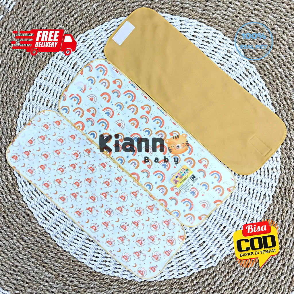 6 Pcs Gurita Perekat Bayi Mustard Series Merk Sni Bolo