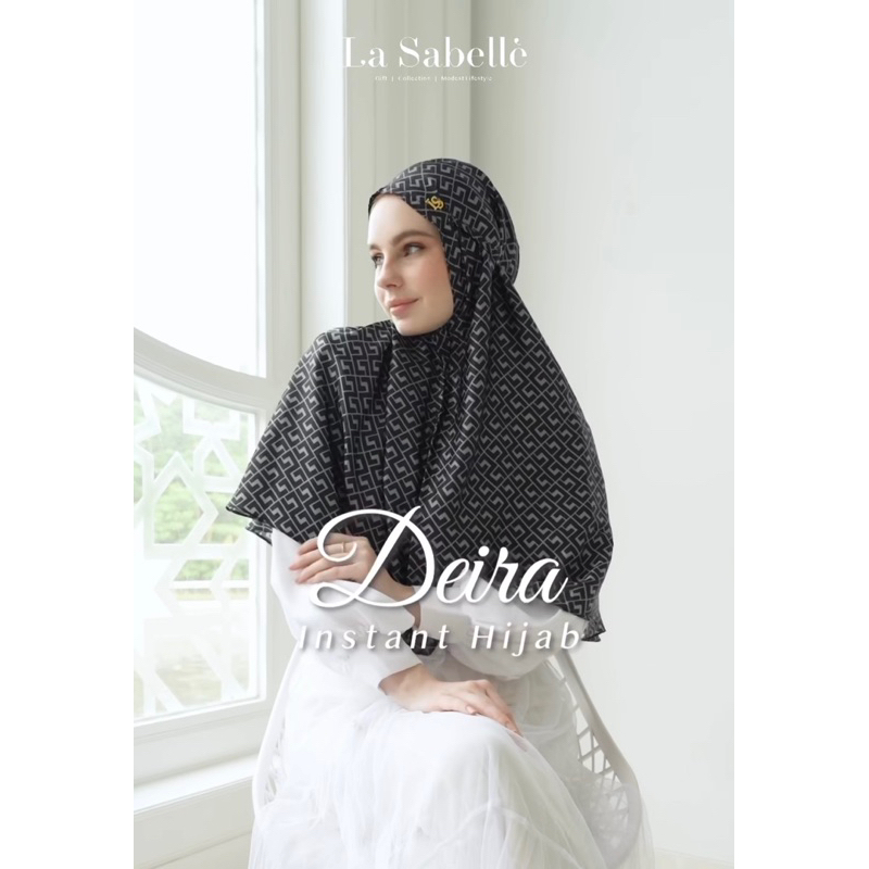 deira instant hijab bergo lasabelle