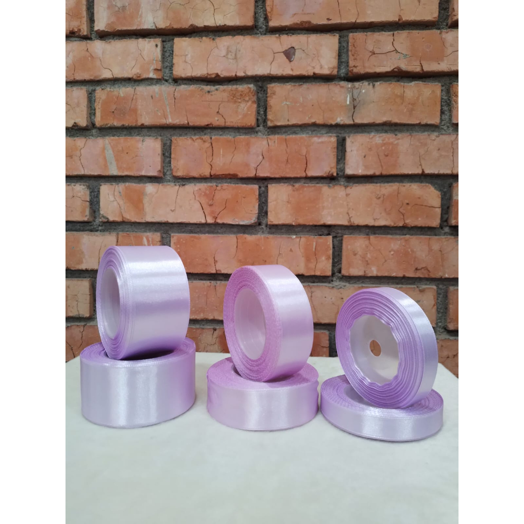 

Pita Satin Ungu Muda 0,5 inch ,1inch, 1,5 inch
