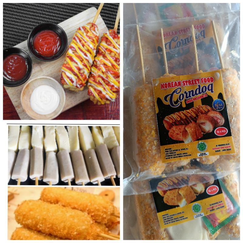 

Corndog Sosis Moza 4tusuk