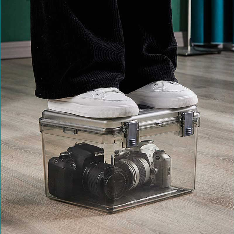 Drybox - Dry Box Medium Hygrometer Tempat Penyimpanan Kamera Lensa DSLR Mirrorless Size Small