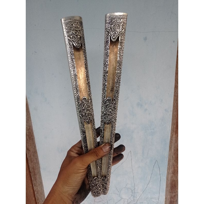 pendok bali ukuran pendok solo tebal 0.3mm lapis perak sangupan