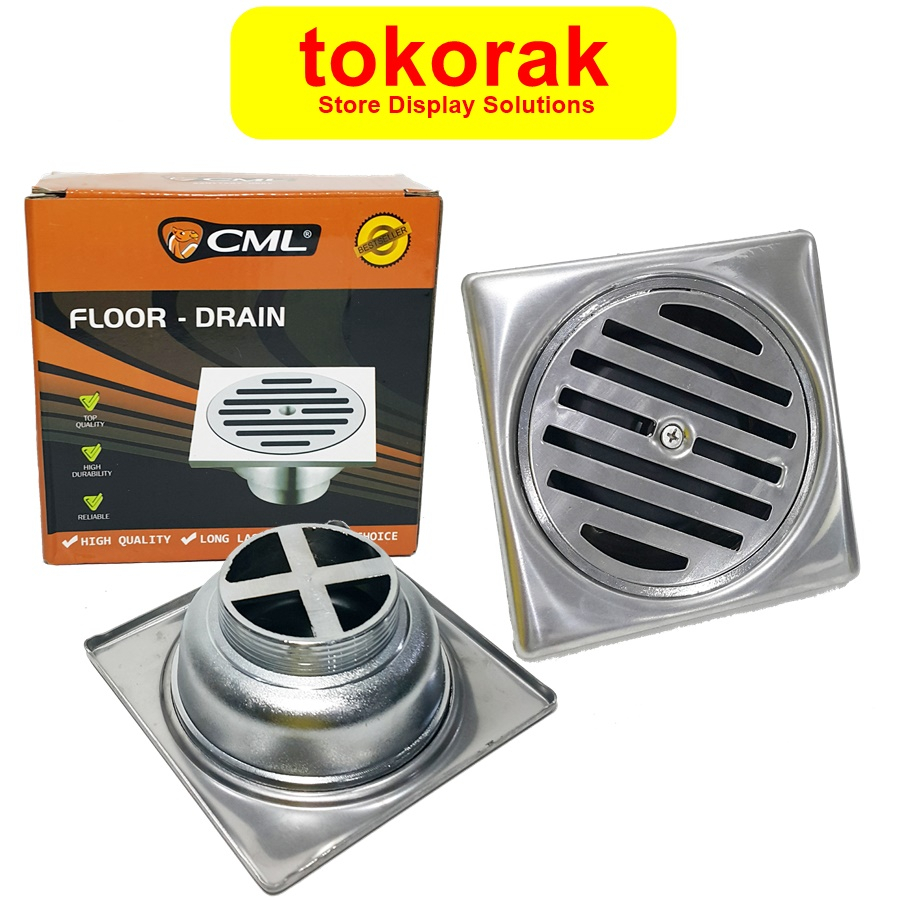 CAMEL SARINGAN GOT STAINLESS FLOOR DRAIN MANGKOK T4 MODEL TOTO