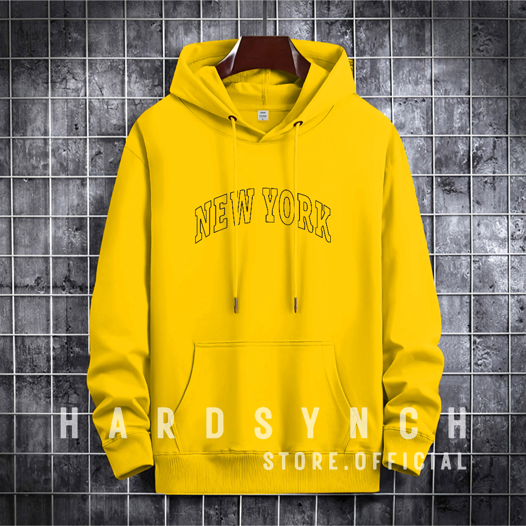 Sweater Hoodie New York Polos Unisex ( Pria &amp; Wanita ) Premium Quality S-XXL Cotton Fleece / Hoodie Korean Style / Sweater Hoodie / Hoodie Polos / Hoodie Wanita / Hoodie Pria / Sweater Hoodie Distro Original ( NYP 70 )