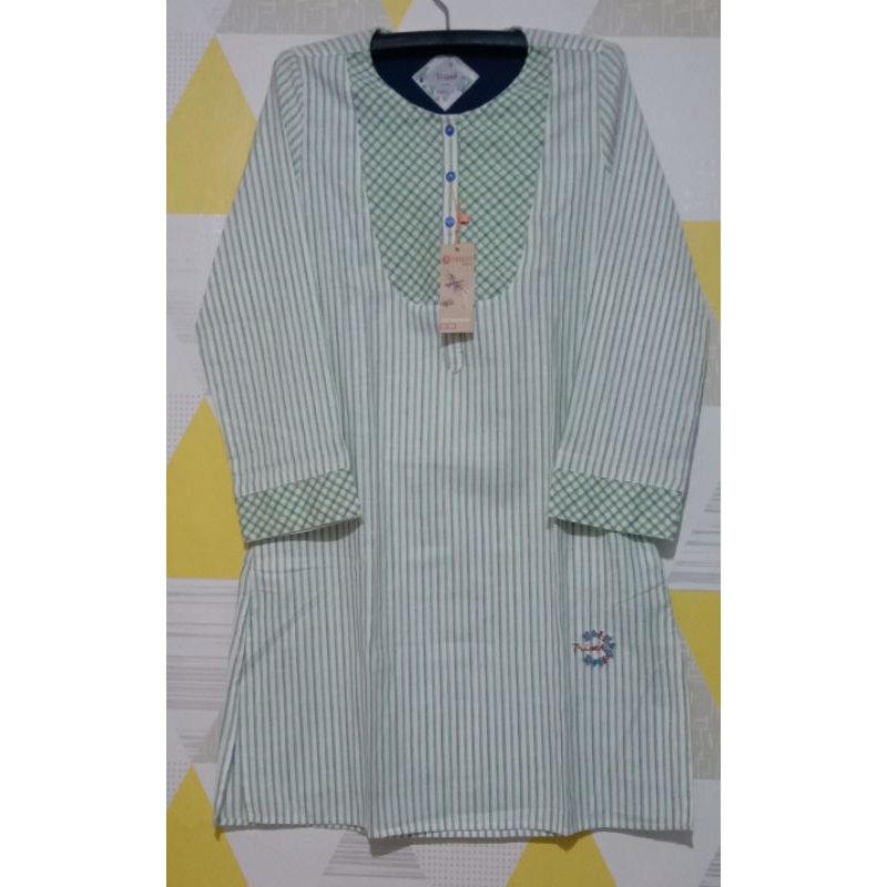 TRISET Long Tunik wanita original size S (Ld 90cm)