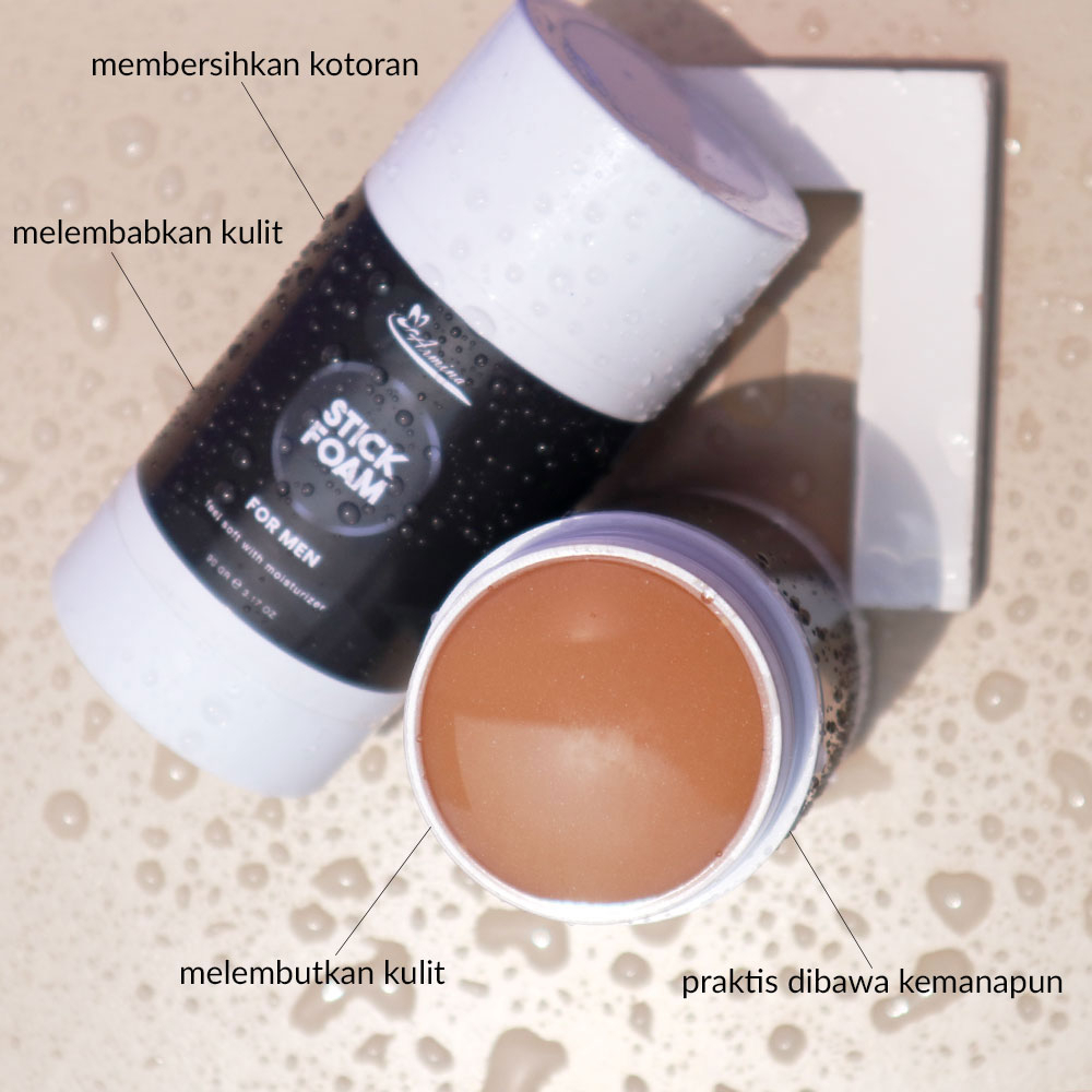 Sabun Stick Foam For Men With Moisturizer
