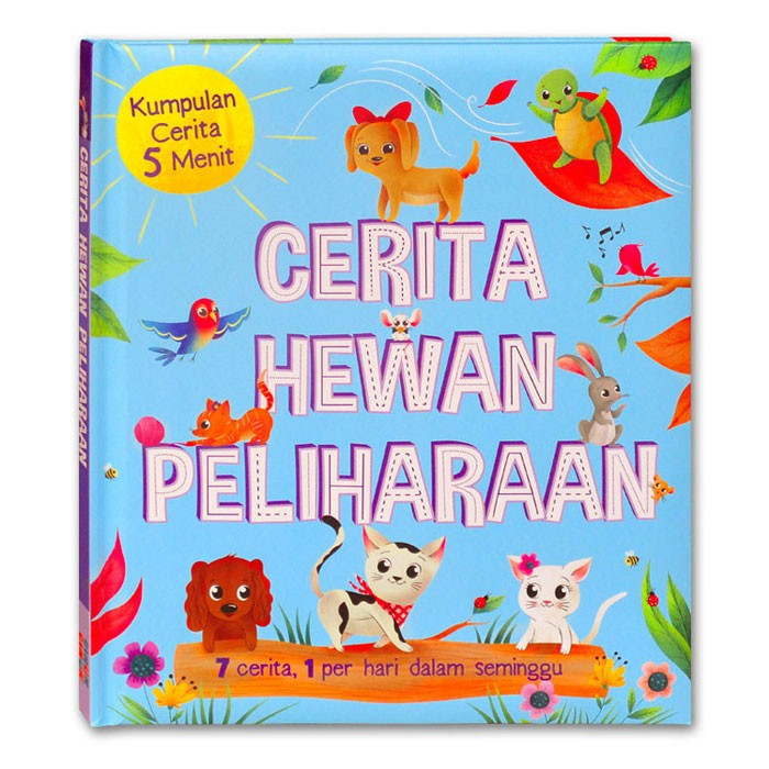 [GinukGinuk] Cerita Pengantar Tidur / Cerita Hewan Peliharaan / Cerita Hewan Peternakan (7 cerita di tiap buku) / Buku Dongeng Hewan