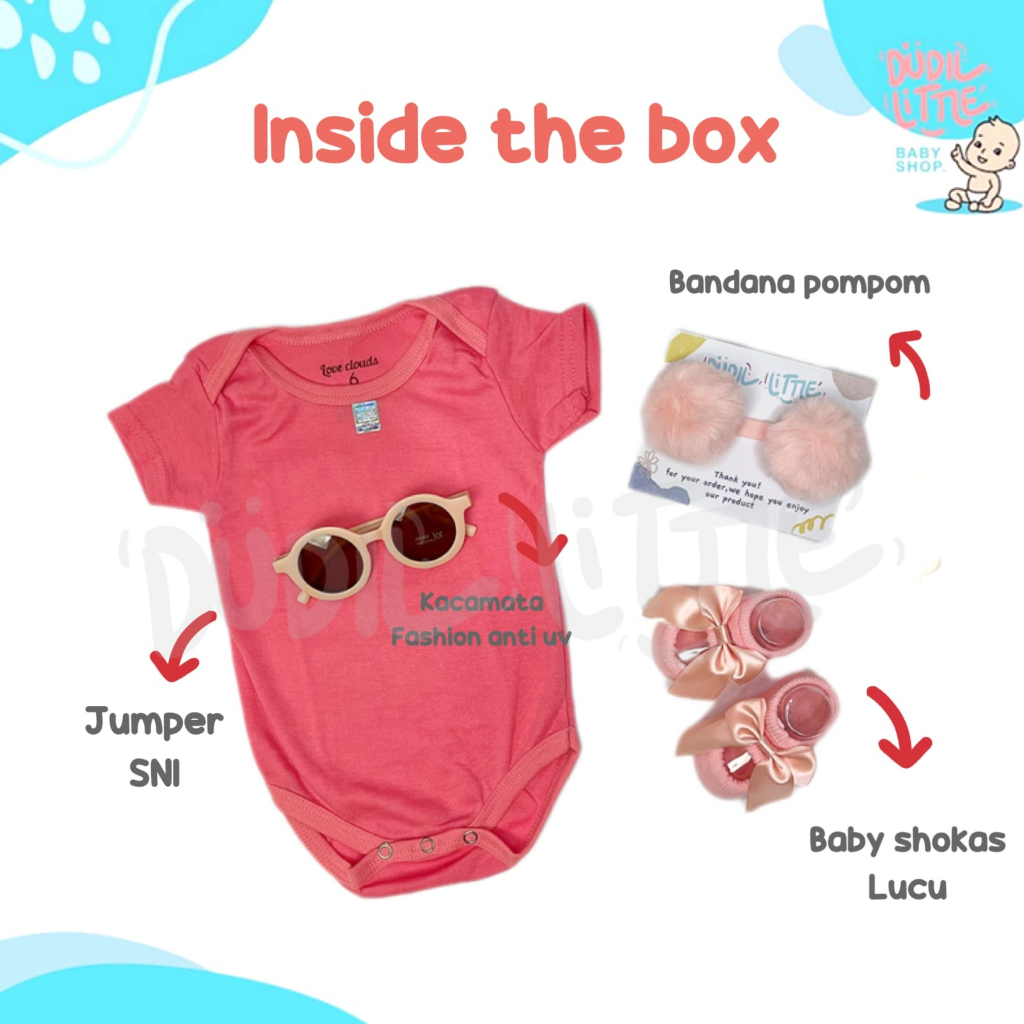 Hampers Bayi Hamper Baby Girl Boy Kado Hadiah Lahiran Perempuan Laki Laki Gift Set Newborn