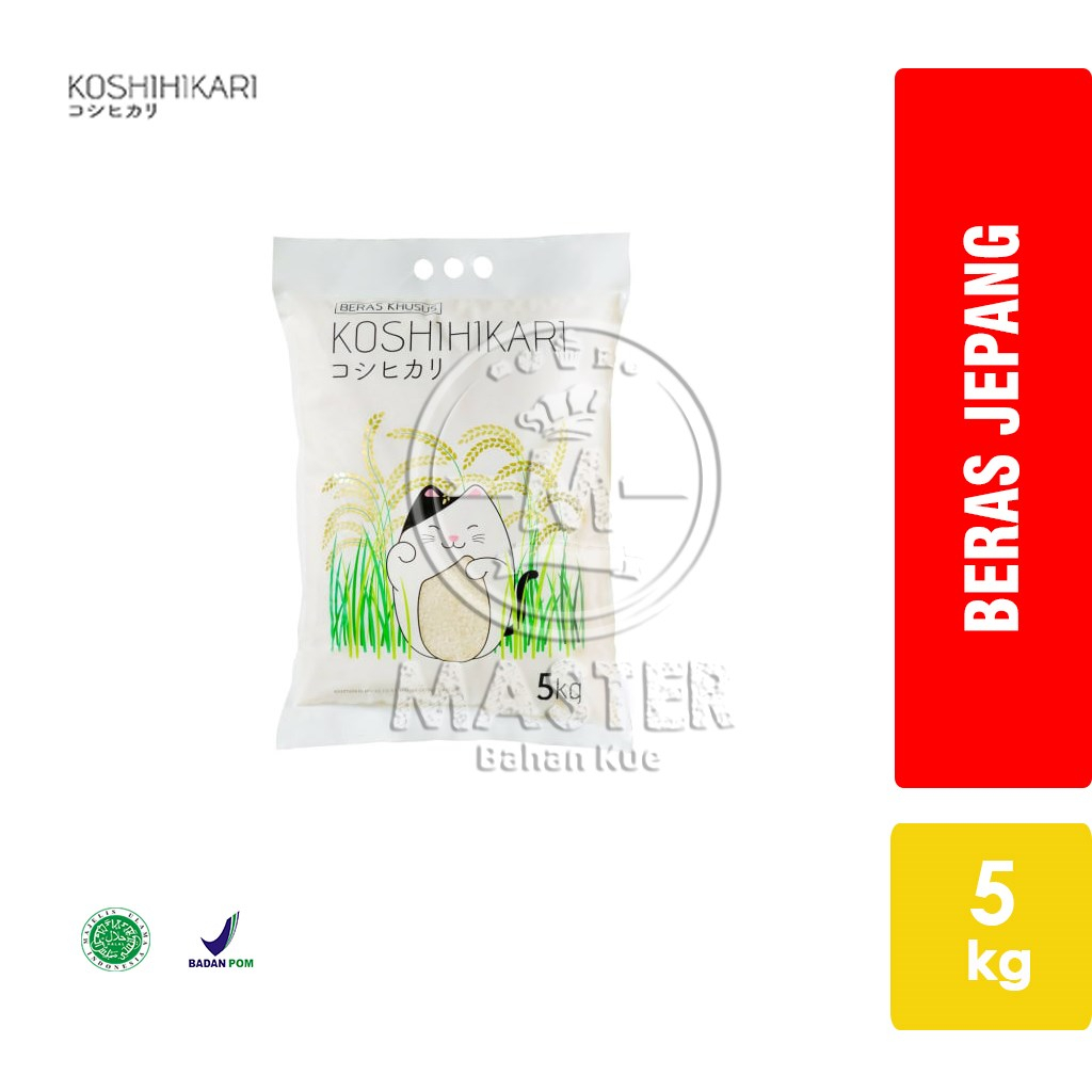 

Beras Jepang Sushi Rice KOSHIHIKARI [5 Kg]