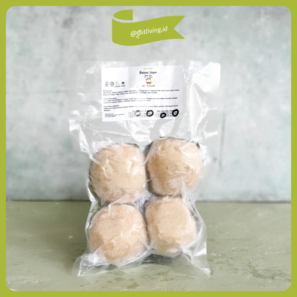 

Bakpao Pao Gluten Free Frozen Vegan Ikarie Organic
