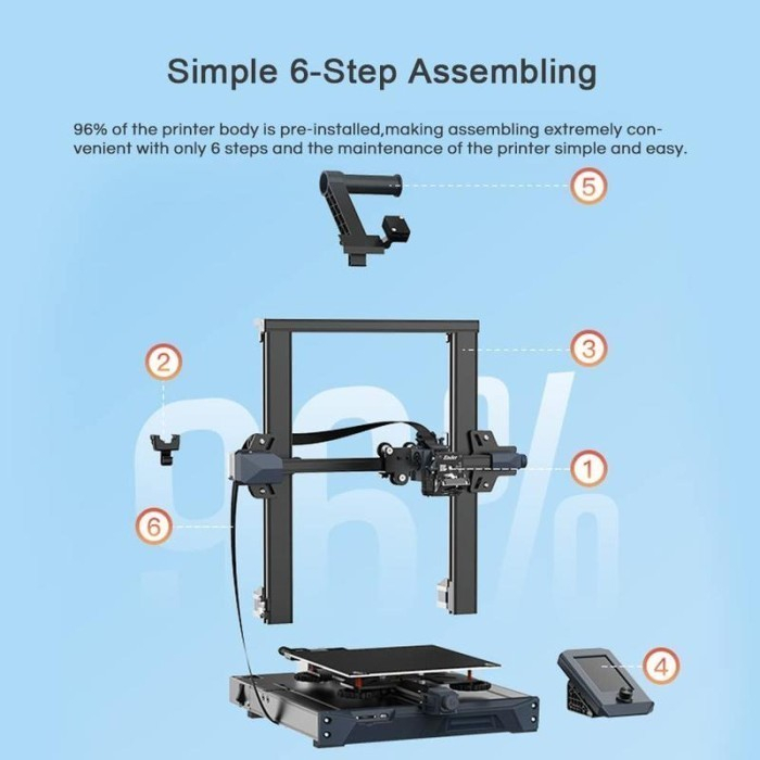 Creality Ender 3 S1 PRO VSlot 3D Printer Autolevel Direct Drive Hotend