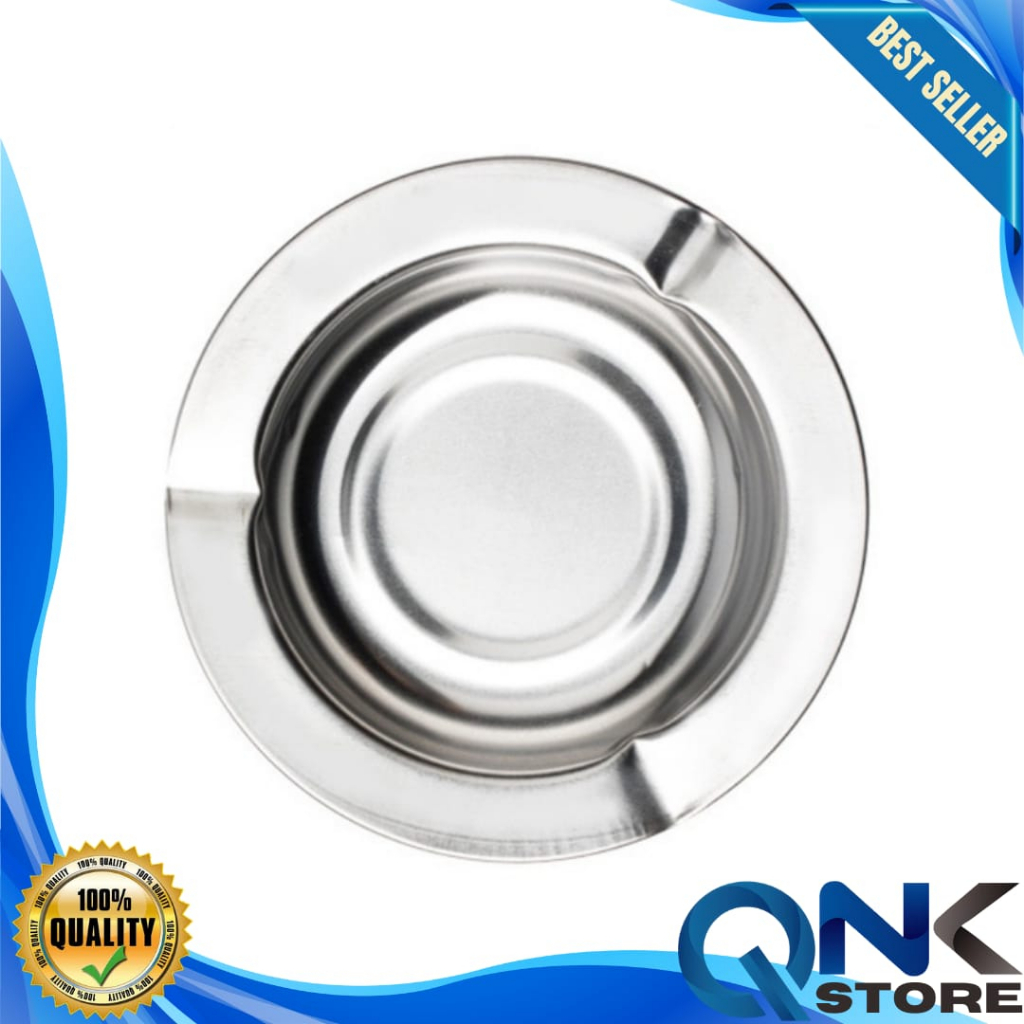 ASBAK ROKOK STAINLESS STEEL / ASBAK SENG BULAT TEMPAT ASBAK ROKOK / MANGKOK ASBAK ROKOK MURAH / ASHTRAY CIGARETTE