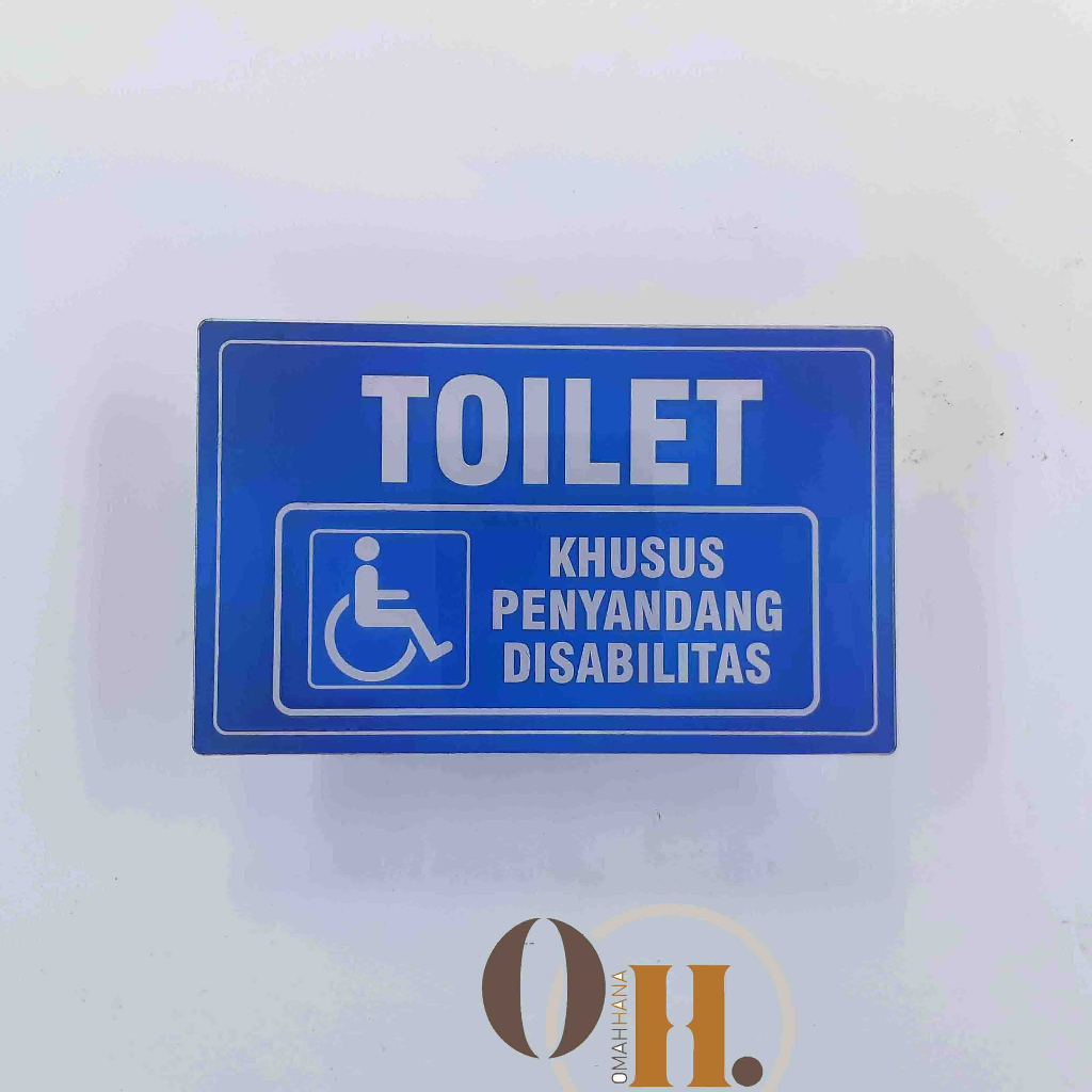 

Akrilik Toilet Khusus Penyandang Disabilitas - Akrilik Toilet Difabel