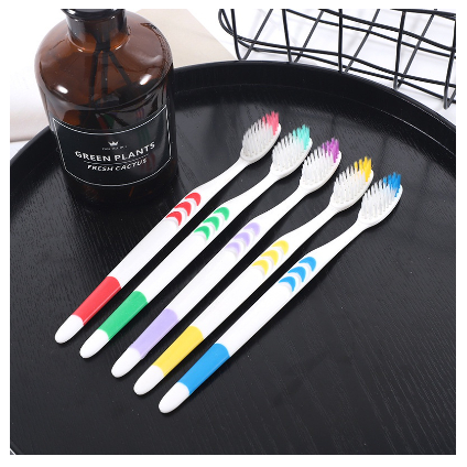 PA Sikat Gigi Dewasa 1 SET 10 PCS Tavel Toothbrush Double Care Sensitive Soft-Sweet Bee Sikat Gigi Nano Tech Sikat Gigi Medium PR151