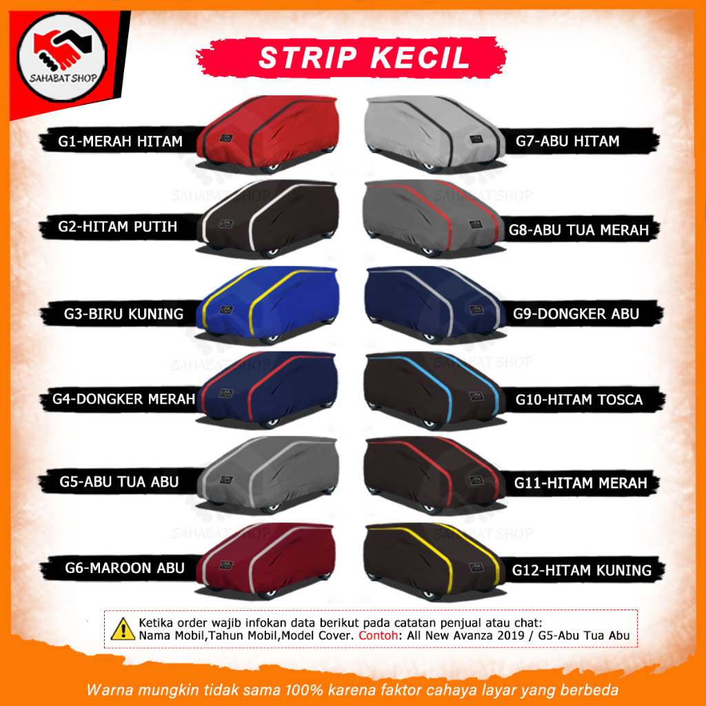 Sahabat Body Cover Mobil Subaru WRX STI / Sarung Penutup Subaru WRX STI Outdoor / Selimut Mantel Tutup Jas Mantol Pelindung Kerudung Kerodong Terpal Pembungkus Kelambu Bungkus Tutupan Mobil Sedan Subaru WRX STI Waterproof Anti Air Model Orange