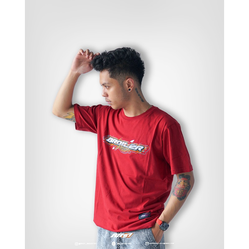 TSHIRT RH57 TEAM // BROILER RACING INDONESIA (logo)