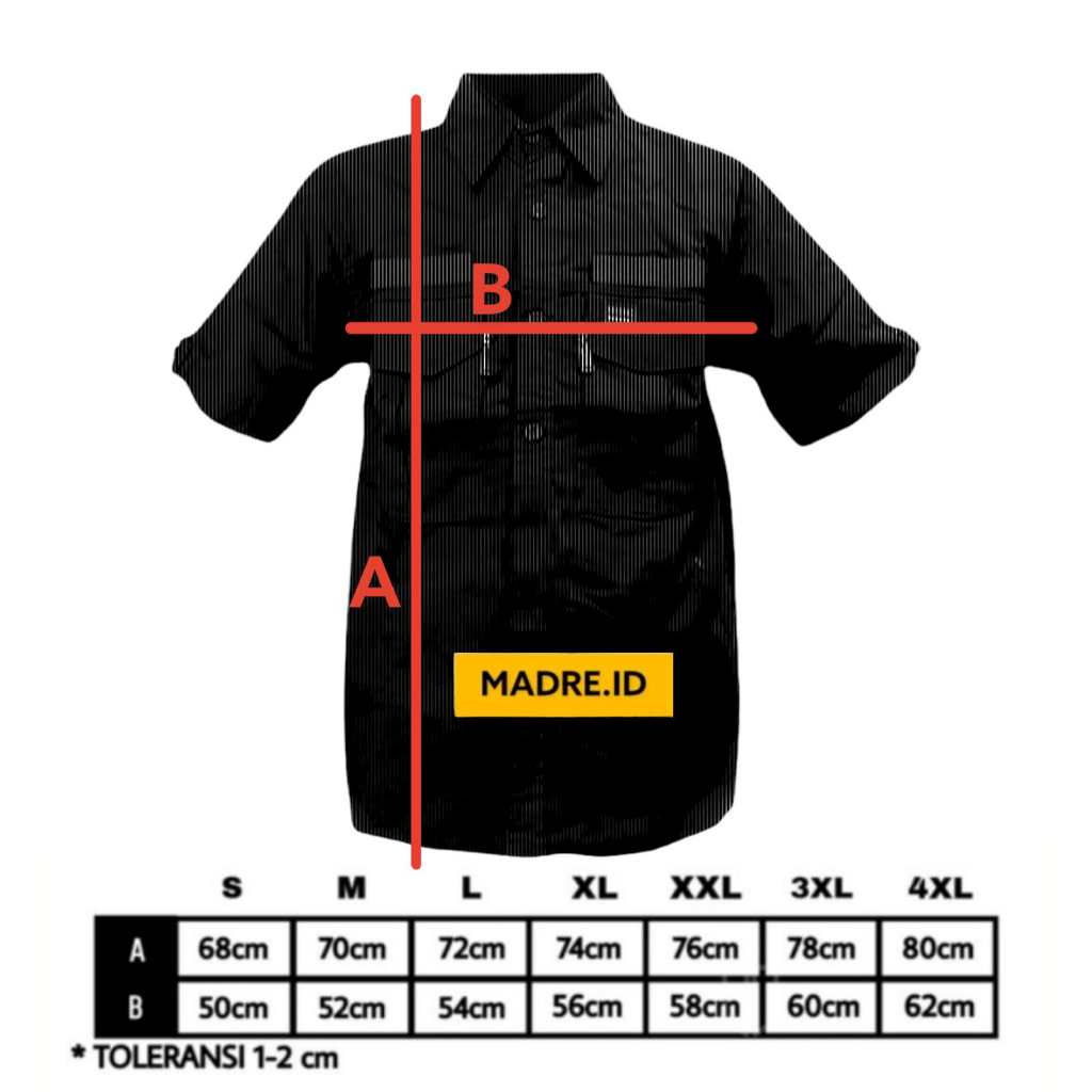 Kemeja Tactical W TAC Lengan Pendek