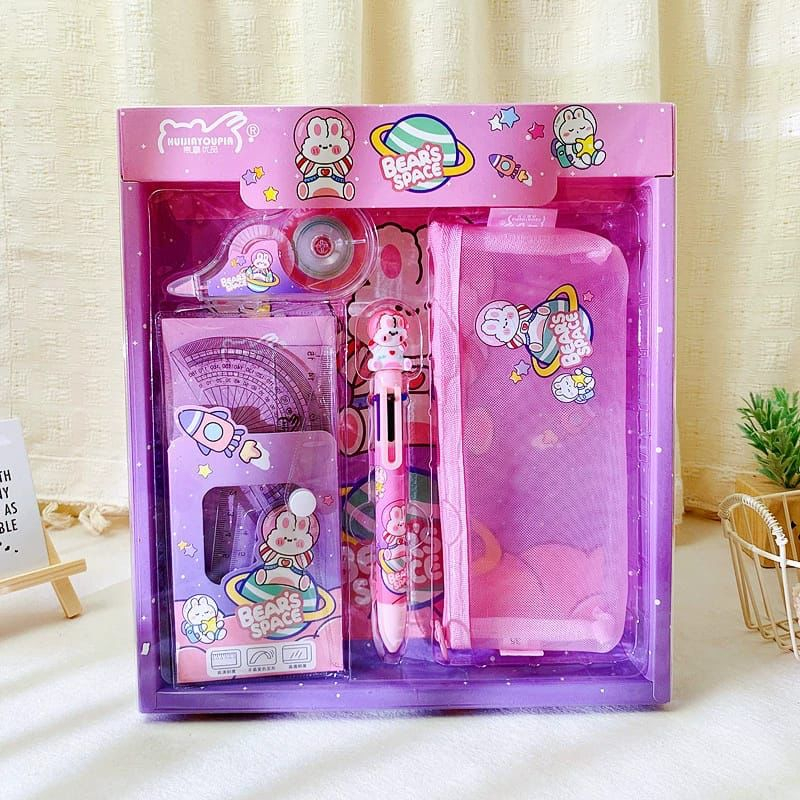 

[SERBALAKU](KTPS.4)STUDY SET STATIONERY SET ALAT TULIS SEKOLAH ANAK SET ATK MOTIF