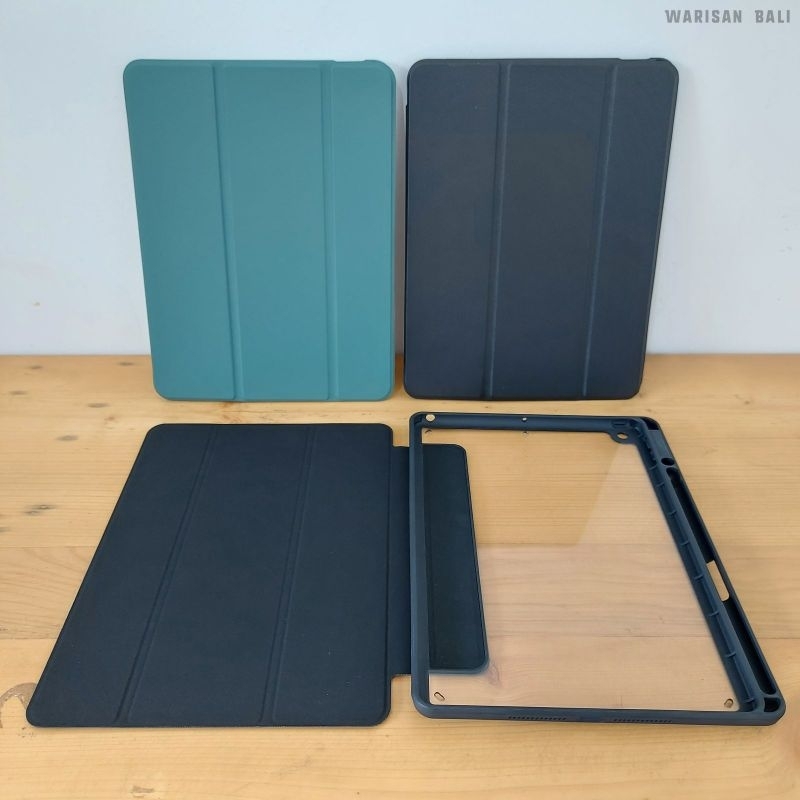 Cover case Akrylic transparan bisa pisah ipad 5,6,7,8,9,10 ipad Air Mini Pro smartcase ipad akrilik