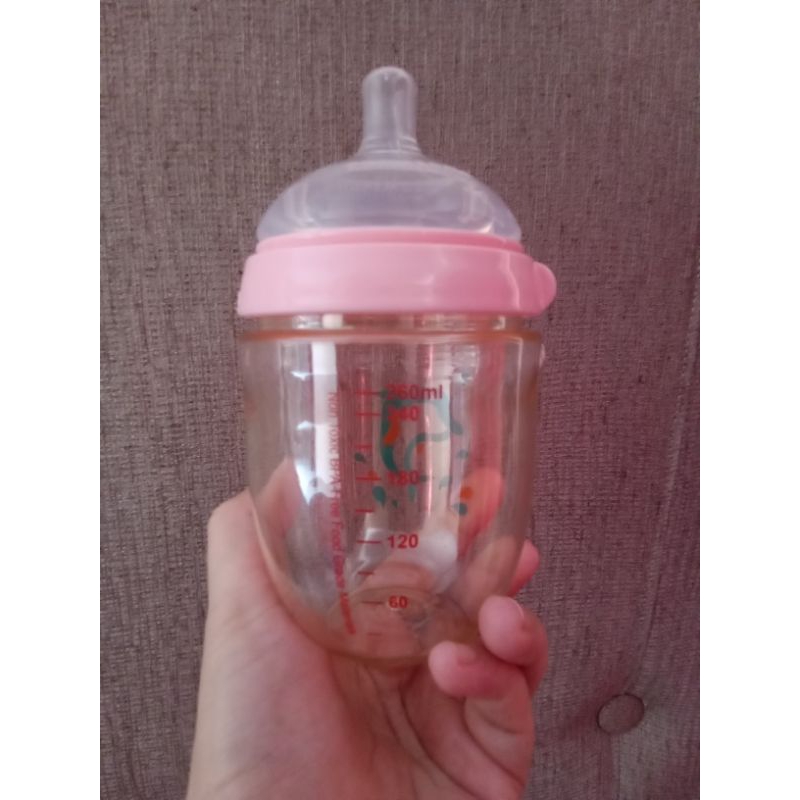 Botol Susu PPSU 260ml Cocok Untuk Botol Lebar Anti Colic yang mirip payudara ibu / Spare part Botol PPSU