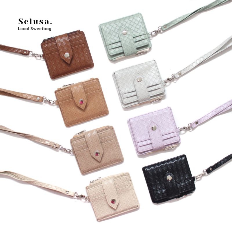 SELUSA LYLO CARDHOLDER LANYARD (Free Hardbox Exclusive) | Dompet Kartu Dompet Koin Lanyard