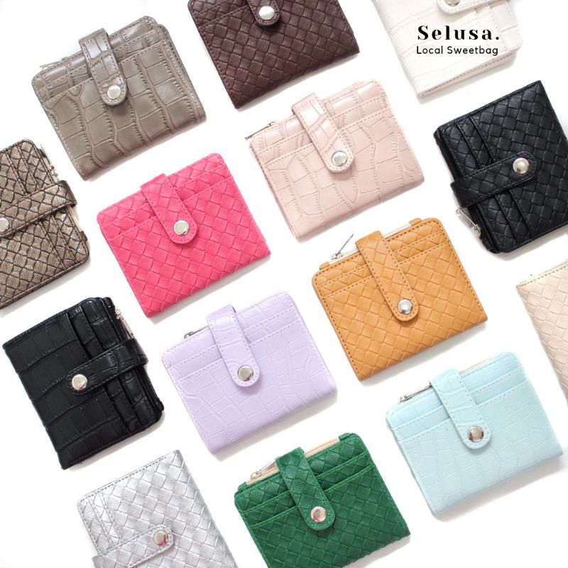 SELUSA LOLY CARDHOLDER (Free Hardbox Exclusive) | Dompet Kartu Dompet Lipat Wanita Terbaru