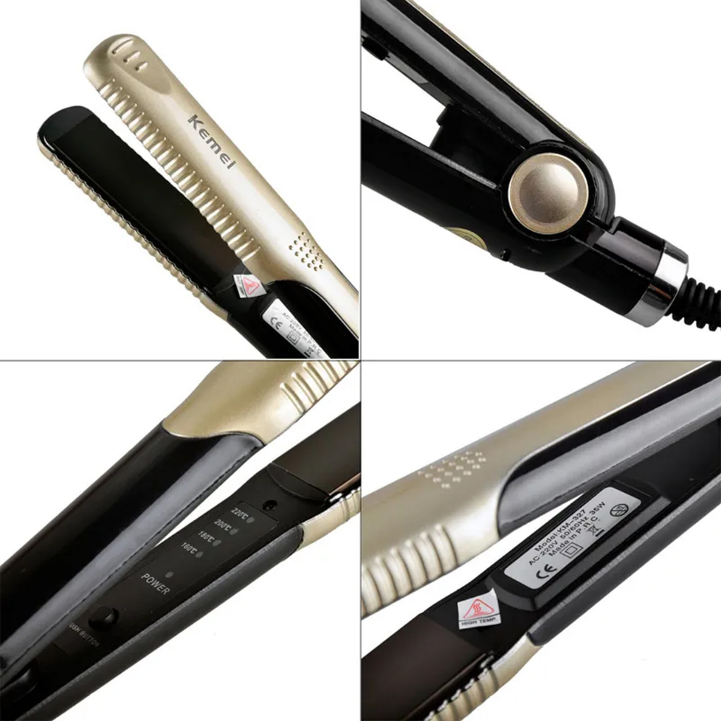 Shine Star - Kemei KM-327 Catokan Pelurus RAmbut KM 327 Professional Hair Straightener