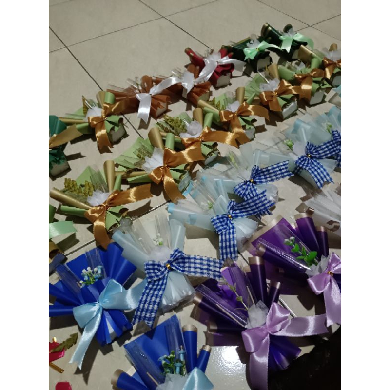 

buket mini angpau lebaran kekinian THR lebaran pengganti amplop