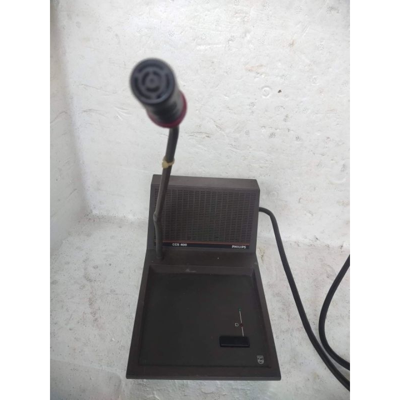MIK DUDUK MIK RAPAT PHILIPS CCS400 MIKCONDENSOR