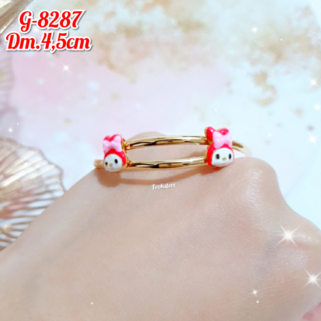 GELANG ANAK MOTIF KARTUN USIA 3-6 THN/G-8287/G-8305