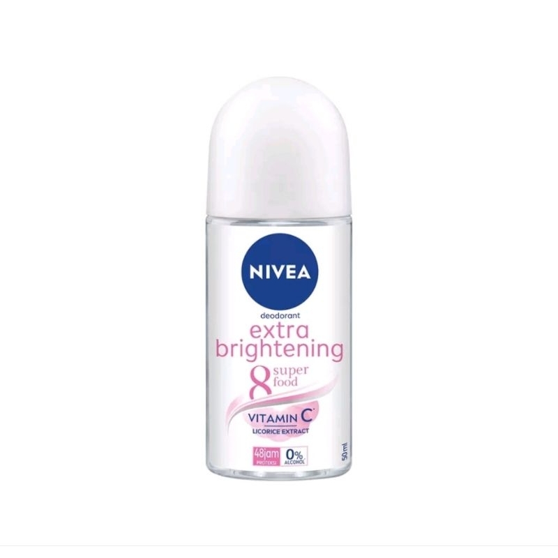 nivea deodorant roll on 50 ml | extra brightening | Dry plus | Pearl and beauty | hijab soft