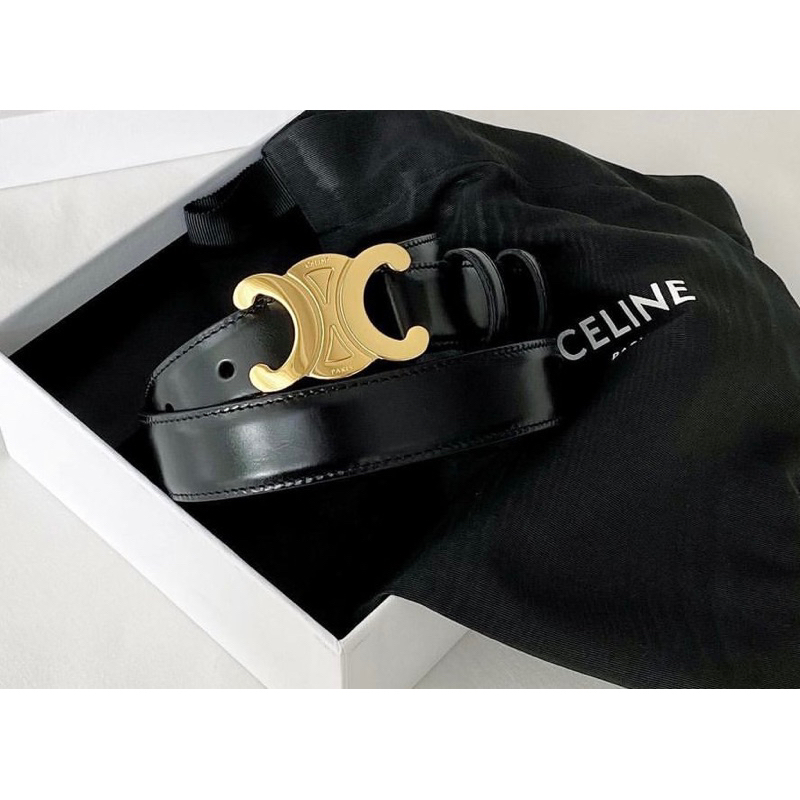 Preloved Celine Triomphe Belt