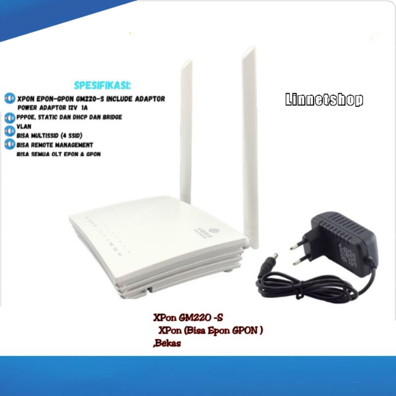 Modem GM220 -Xpon Ont Support Epon GPON free Adaptor