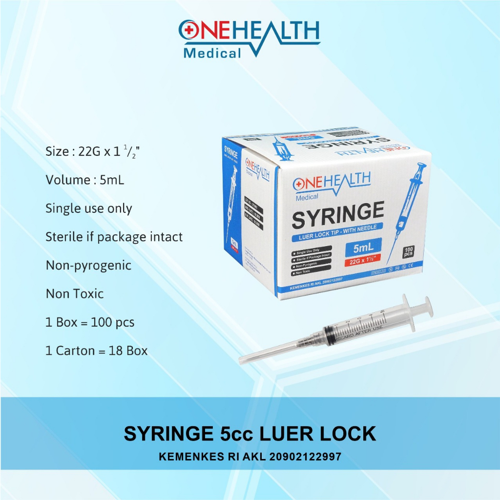 Syringe 5cc I 5ml GidCare